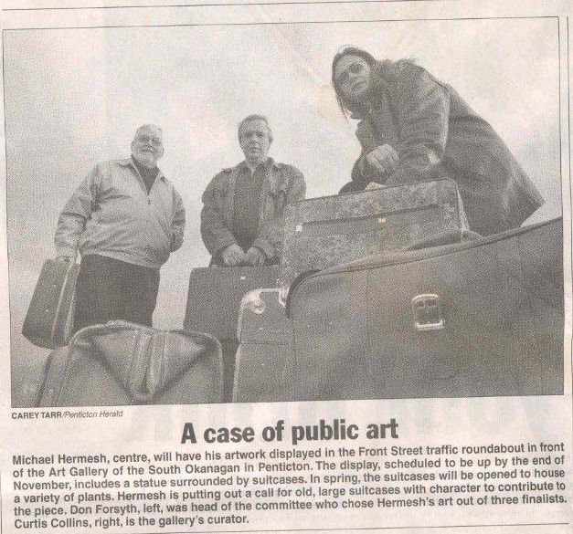 News article from the Penticton Herald October 29th 2005.