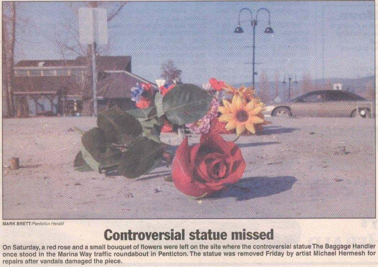 Penticton Herald February 28th 2005.